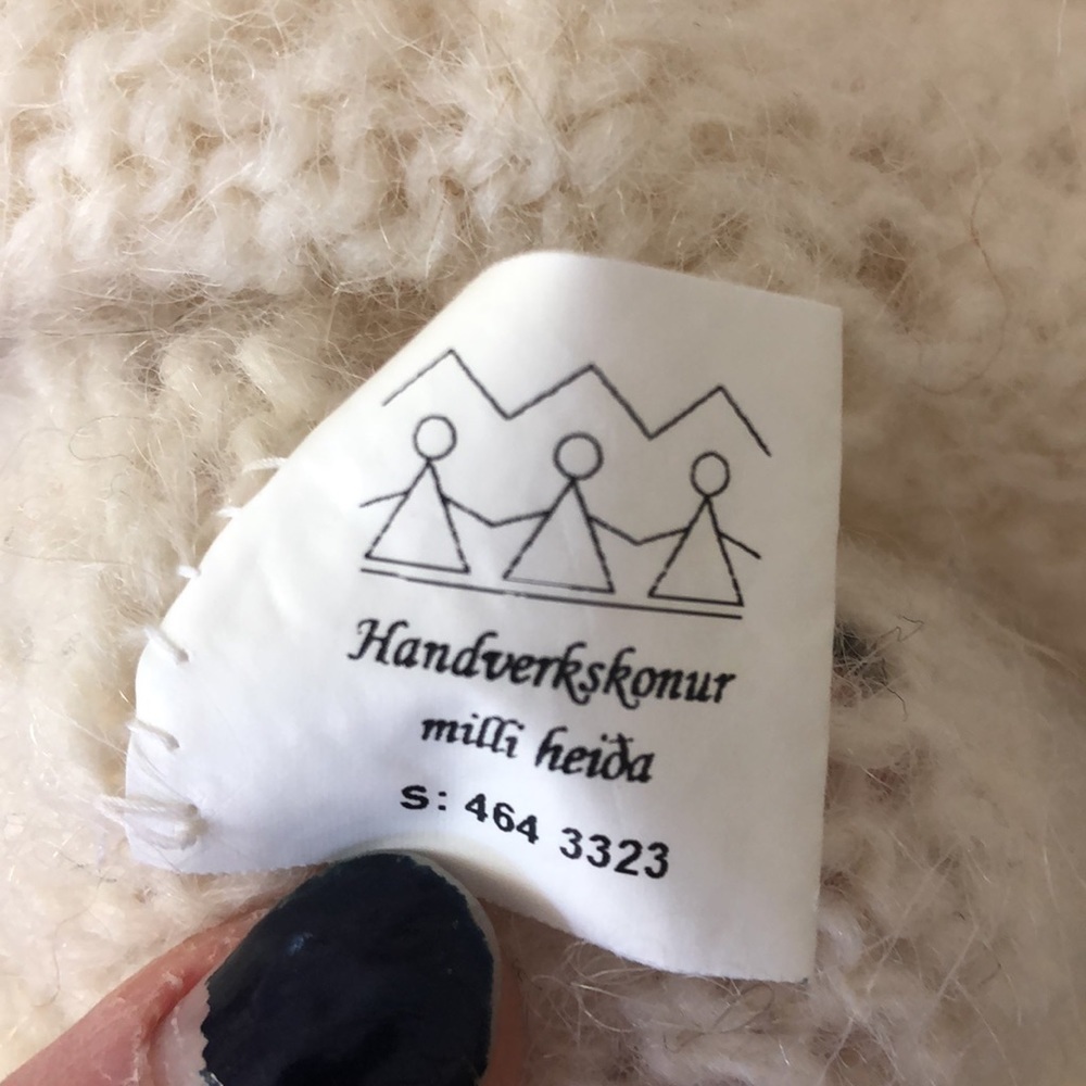Mohair Italy Handmade Sweater S - Picture 7 of 8